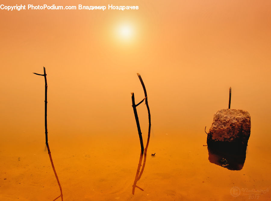 Desert, Outdoors, Hole, Dawn, Dusk, Sky, Sunrise