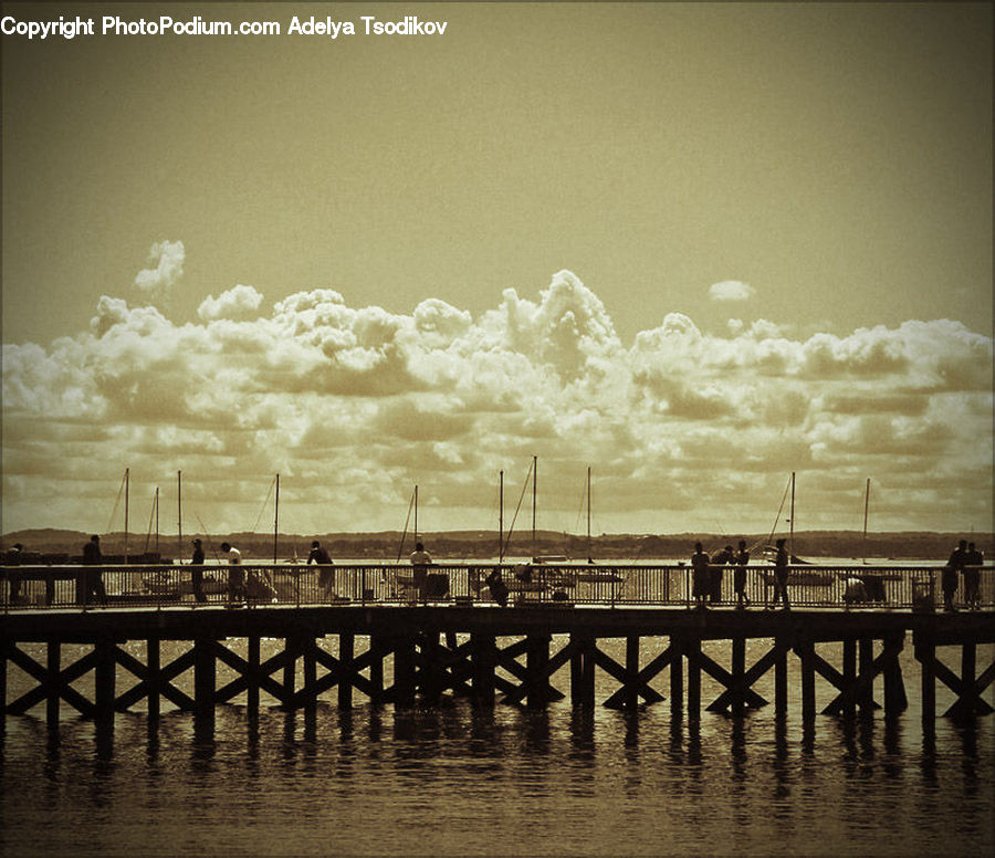 Dock, Pier, Landing, Boardwalk, Deck, Path, Sidewalk