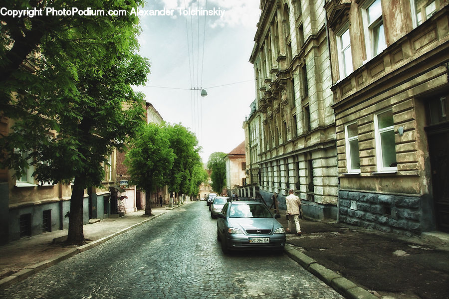 Automobile, Car, Vehicle, Alley, Alleyway, Road, Street