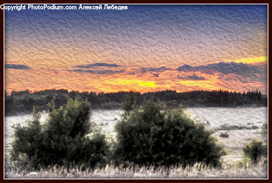 Dawn, Dusk, Sky, Sunrise, Sunset, Landscape, Nature