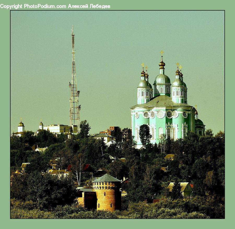 Architecture, Bell Tower, Clock Tower, Tower, Dome, Mosque, Worship