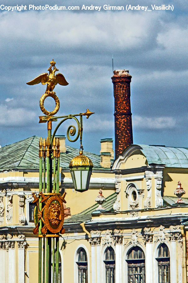 Arch, Analog Clock, Clock, Architecture, Dome, Cross, Bell Tower