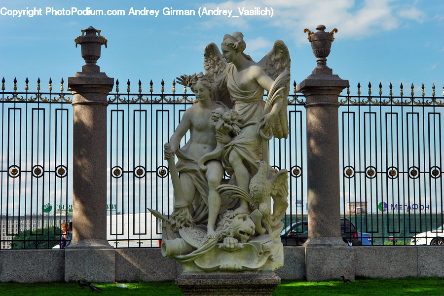 People, Person, Human, Art, Sculpture, Statue, Gargoyle