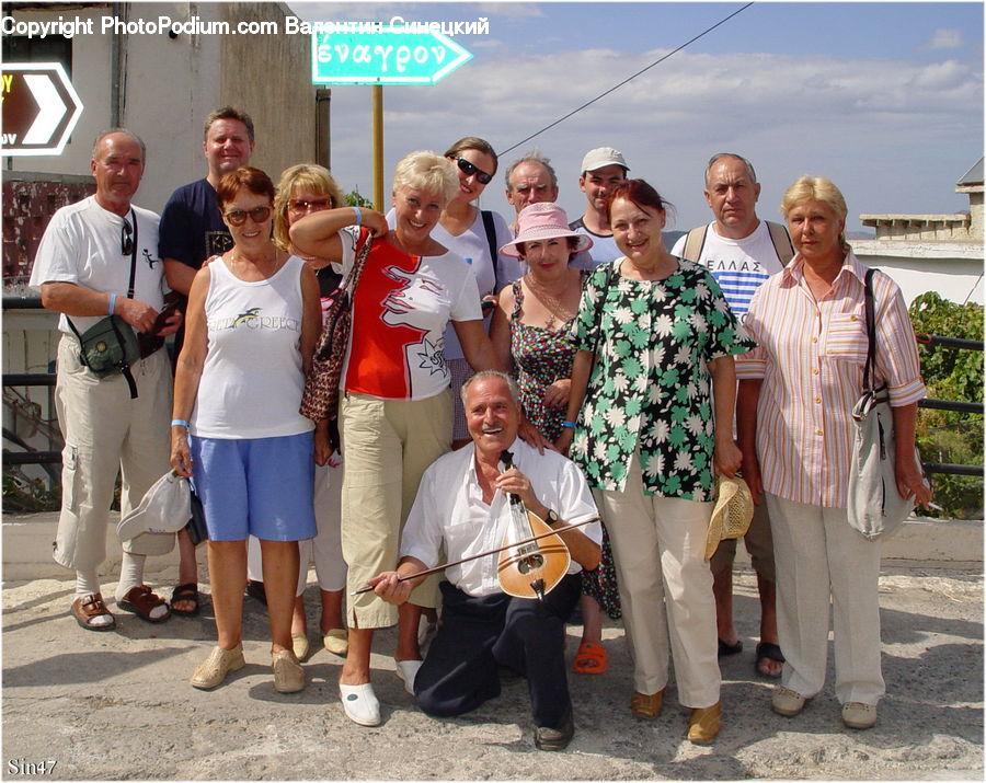 People, Person, Human, Shorts, Crowd, Senior Citizen, Tourist