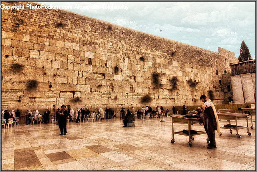 People, Person, Human, Ancient Egypt, Castle, Fort, Bench
