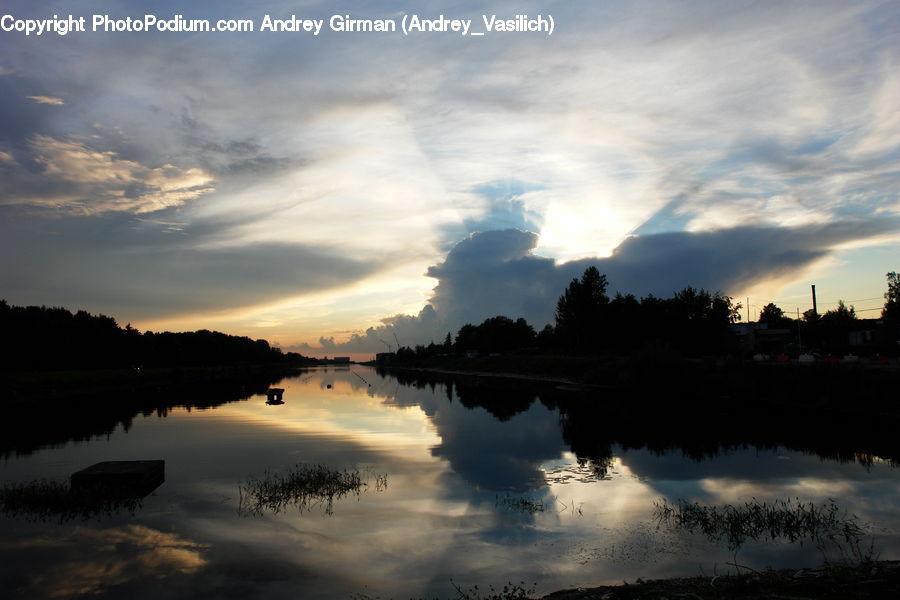 Azure Sky, Cloud, Outdoors, Sky, Dawn, Dusk, Red Sky