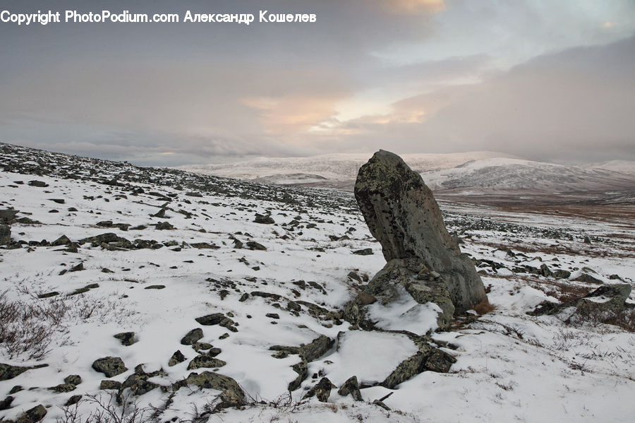 Outdoors, Rock, Arctic, Ice, Snow, Winter, Beach