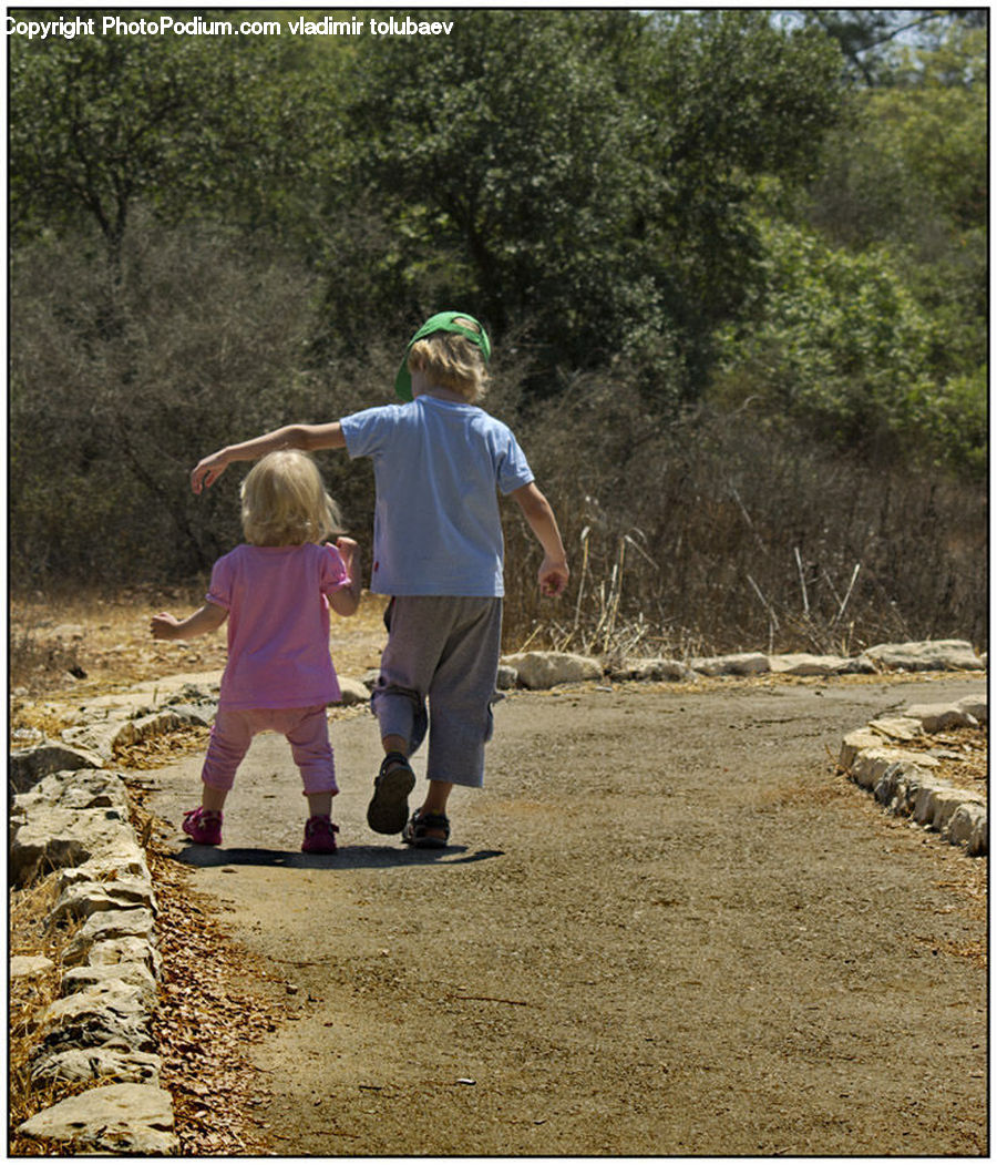 Human, People, Person, Dirt Road, Gravel, Road, Leisure Activities