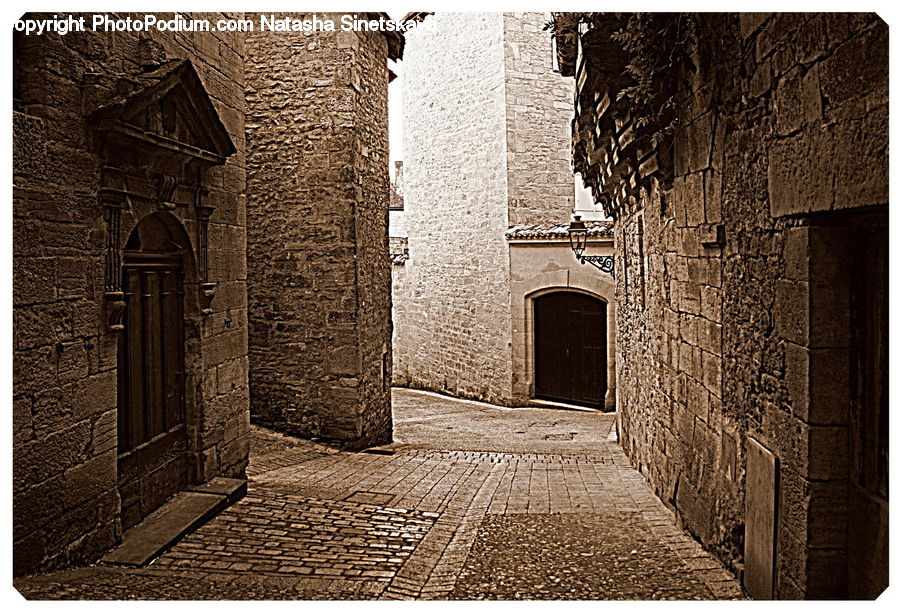 Cobblestone, Pavement, Walkway, Ancient Egypt, Architecture, Bell Tower, Clock Tower