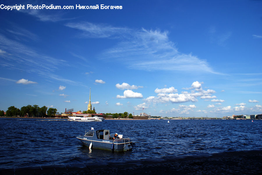 Cruise Ship, Ferry, Freighter, Ship, Tanker, Vessel, Beach