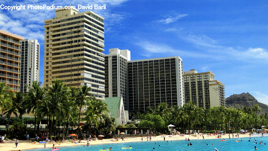 Building, Housing, Pool, Water, Hotel, Resort, Architecture