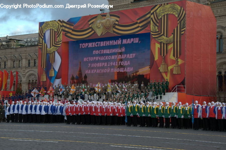Balcony, Carnival, Festival, Banner, Emblem, Flag, Corridor