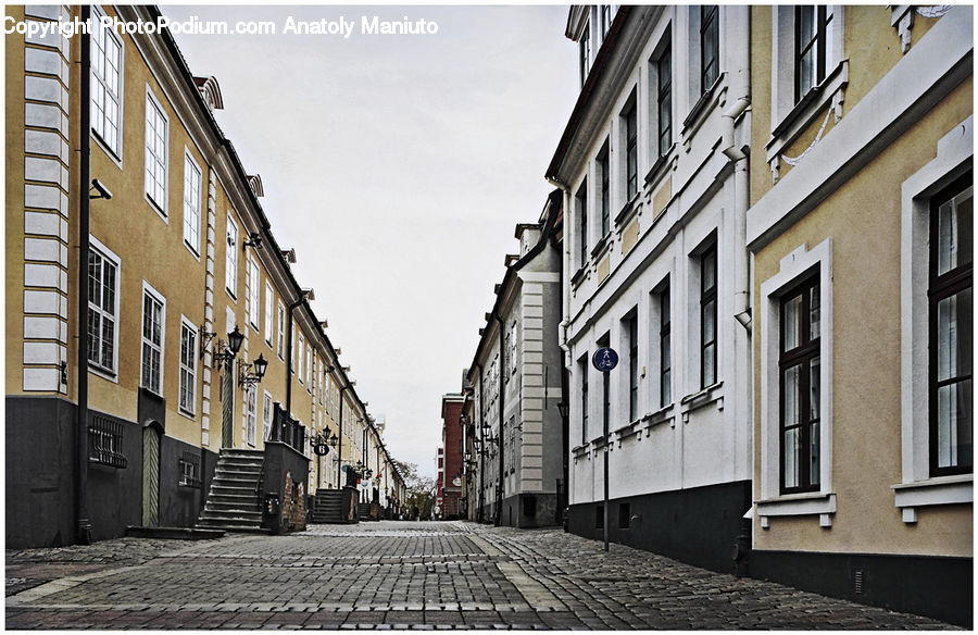 Alley, Alleyway, Road, Street, Town, Building, Downtown