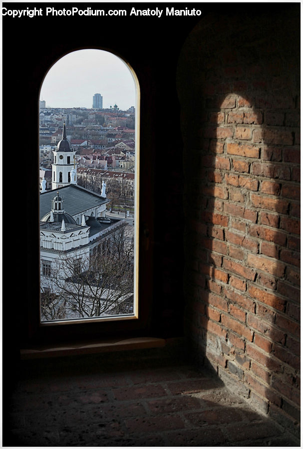 Architecture, Bell Tower, Clock Tower, Tower, Fireplace, Hearth, Cobblestone