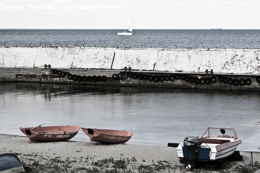 Boat, Watercraft, Coast, Outdoors, Sea, Water, Rowboat