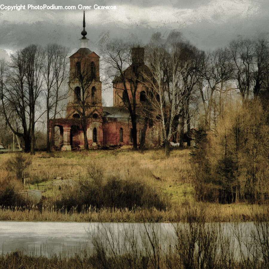 Architecture, Mansion, Bell Tower, Clock Tower, Tower, Church, Worship