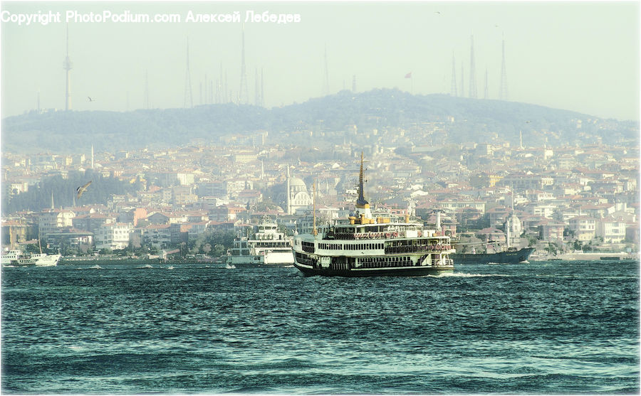 Cruise Ship, Ferry, Freighter, Ship, Tanker, Vessel, Ocean Liner