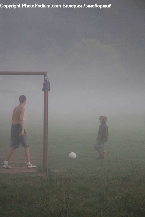 People, Person, Human, Fog, Croquet, Leisure Activities, Child