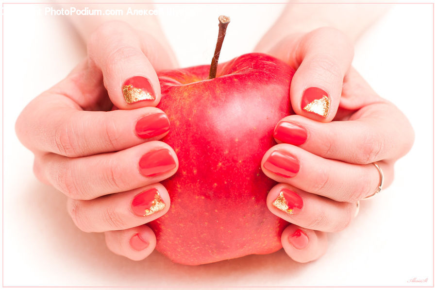 Manicure, Nail, Finger, Hand, Anthurium, Flower, Plant