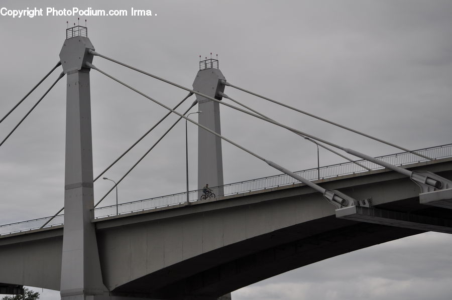 Bridge, Freeway, Overpass, Architecture, Convention Center, Apartment Building, Building