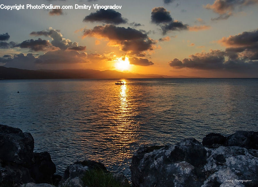 Water, Dusk, Outdoors, Sky, Sunlight, Sunrise, Sunset