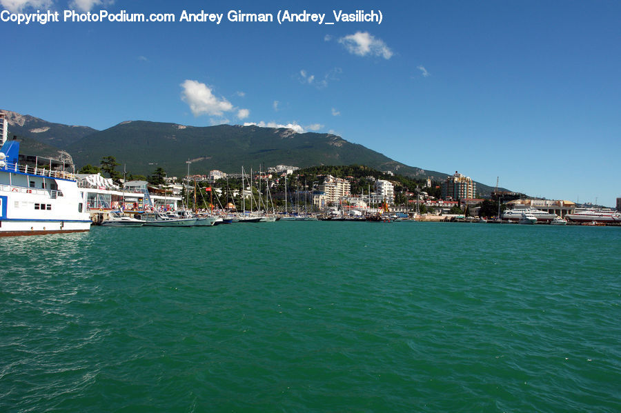 Cruise Ship, Ferry, Freighter, Ship, Tanker, Vessel, Waterfront