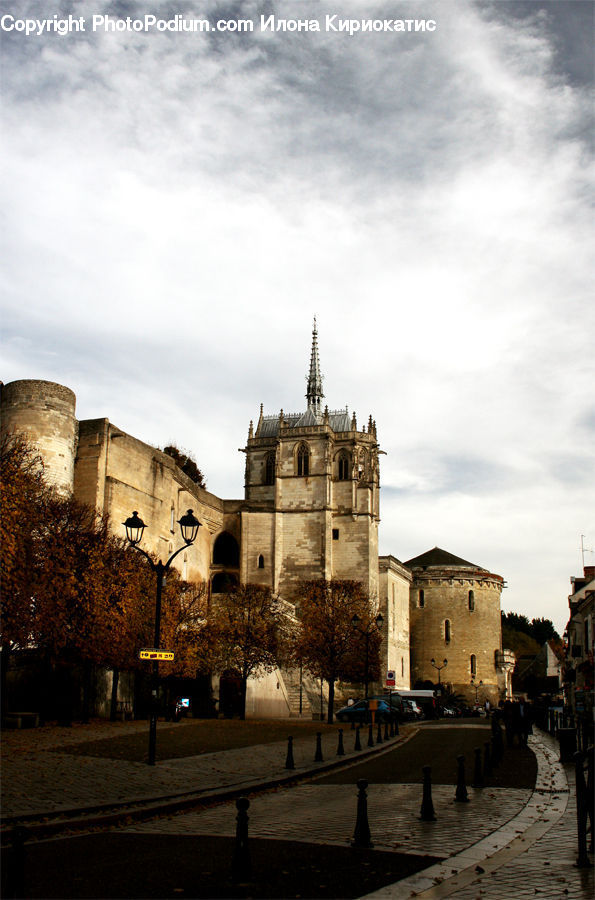 Architecture, Castle, Fort, Road, Street, Town, Alley