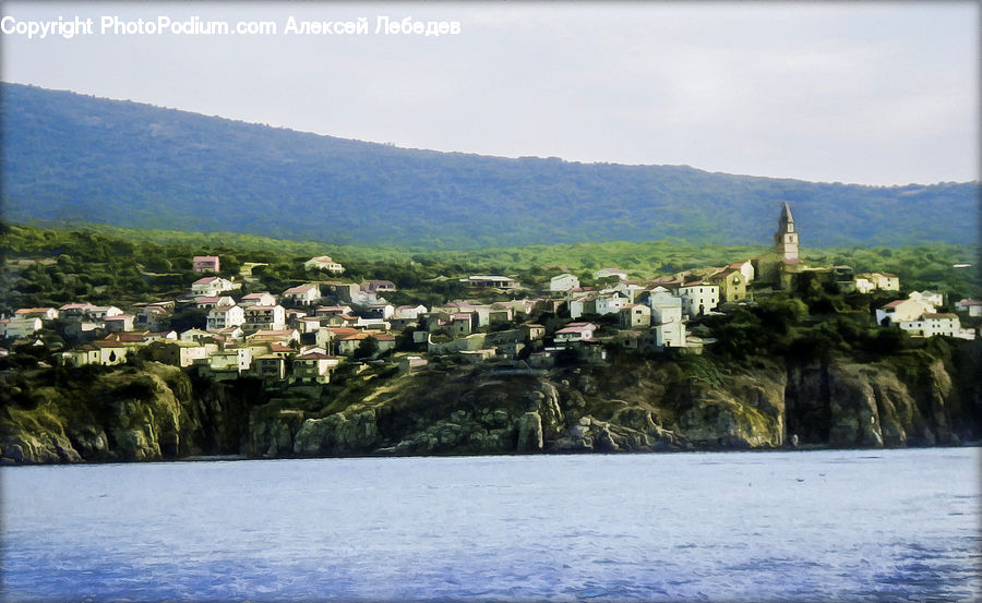 Architecture, Housing, Monastery, Building, Downtown, Town, Aerial View