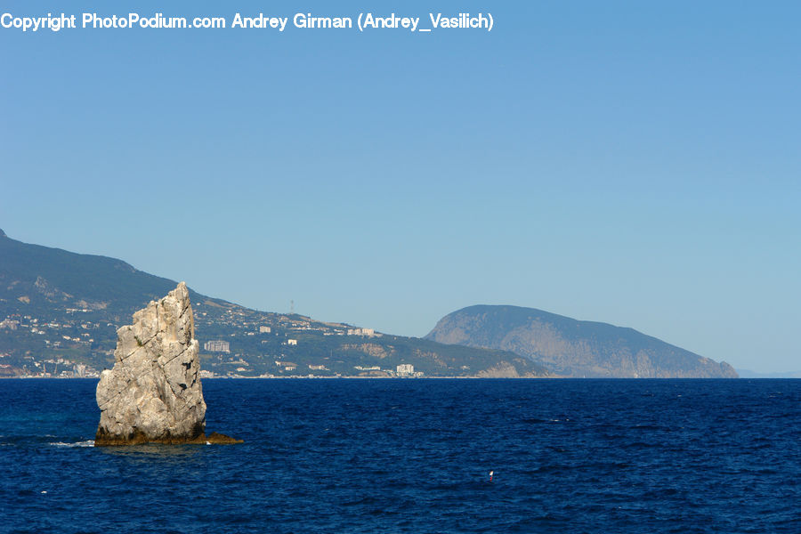 Cliff, Outdoors, Coast, Sea, Water, Promontory, Landscape