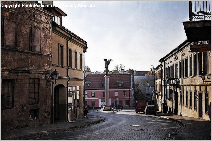 Alley, Alleyway, Road, Street, Town, Brewery, Factory