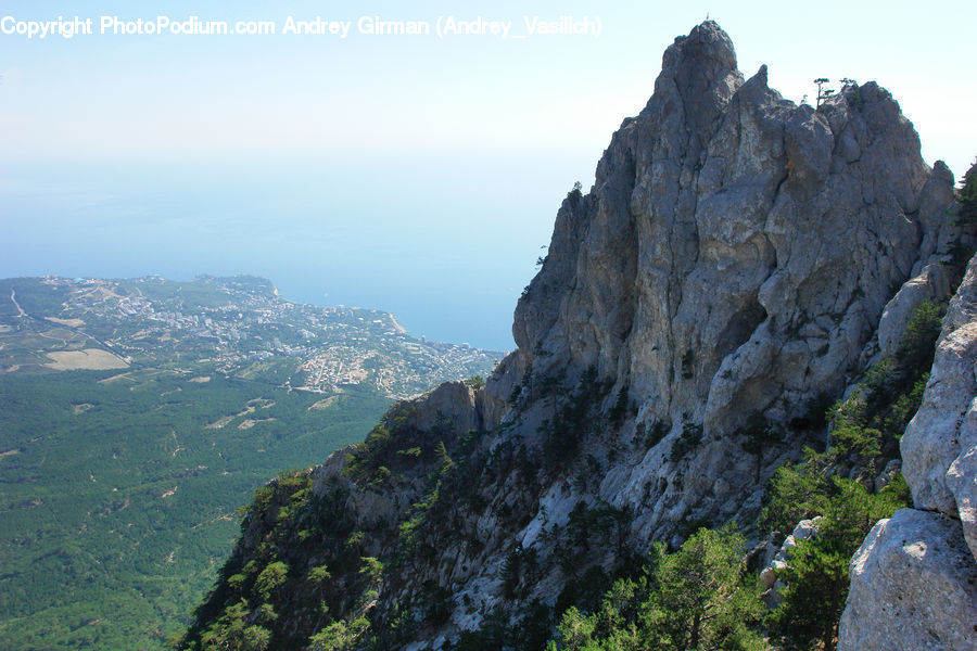 Crest, Mountain, Outdoors, Peak, Cliff, Rock, Mountain Range