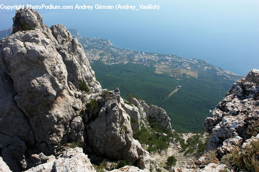 Crest, Mountain, Outdoors, Peak, Rock, Cliff, Landslide