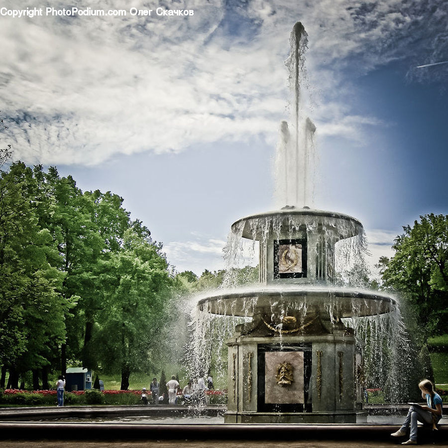 Fountain, Water, Altar, Architecture, Dome, Mosque, Worship