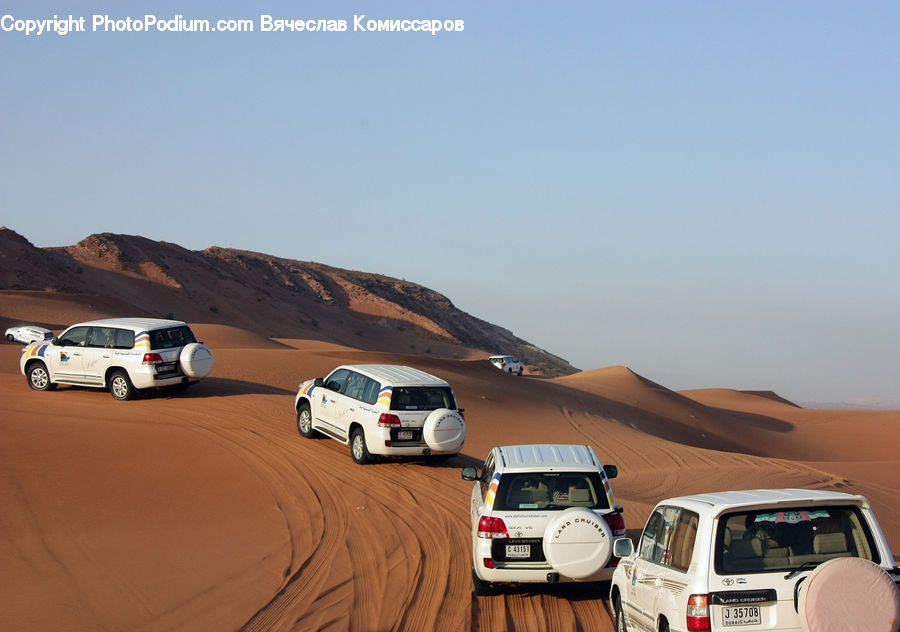 Desert, Outdoors, Car, Van, Suv, Vehicle, Automobile