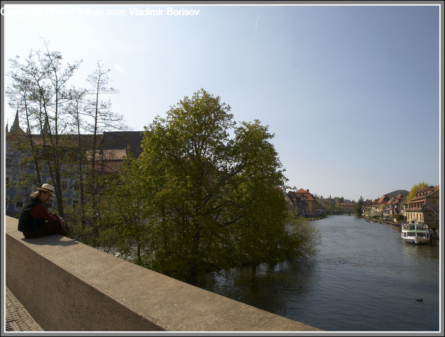 Canal, Outdoors, River, Water, Landscape, Nature, Scenery