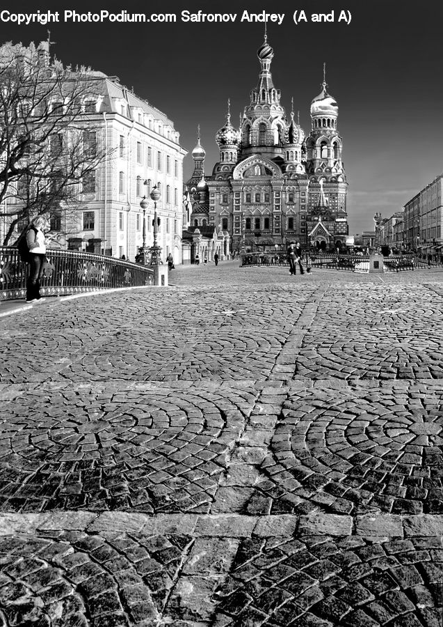 Architecture, Cathedral, Church, Worship, Downtown, Plaza, Town Square