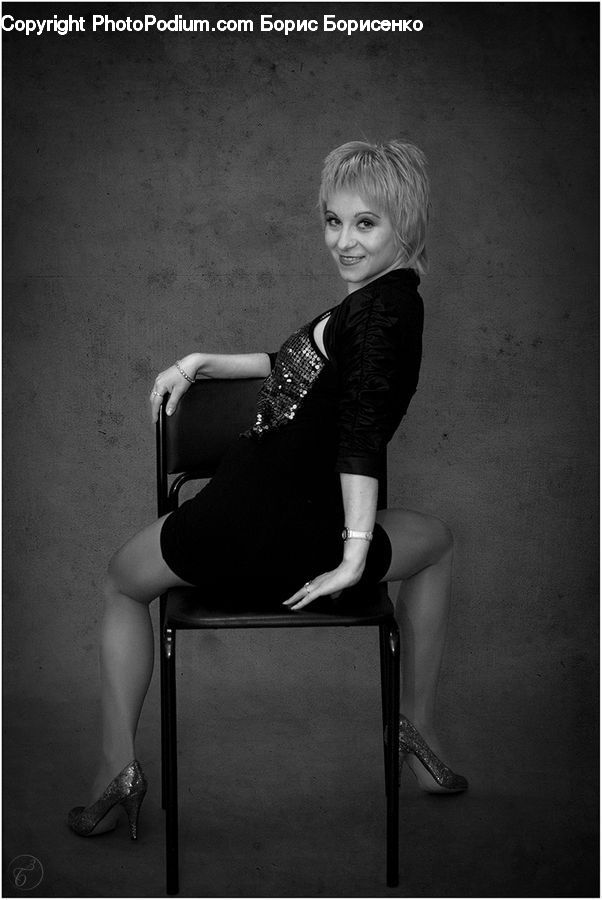 People, Person, Human, Chair, Furniture, Blonde, Female