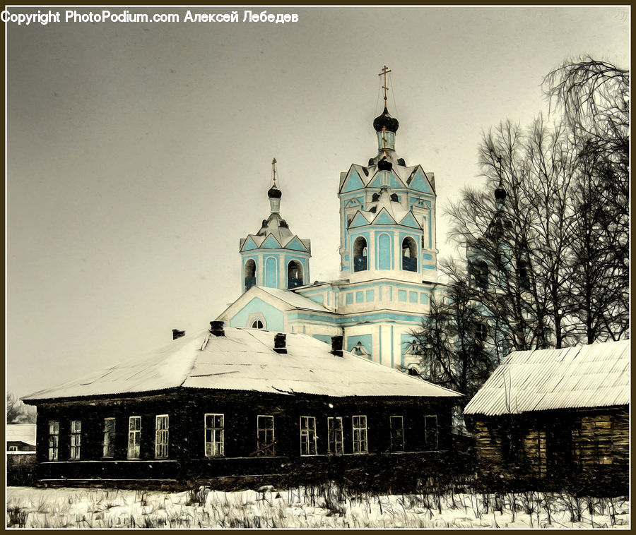 Architecture, Housing, Monastery, Church, Worship, Building, Cottage