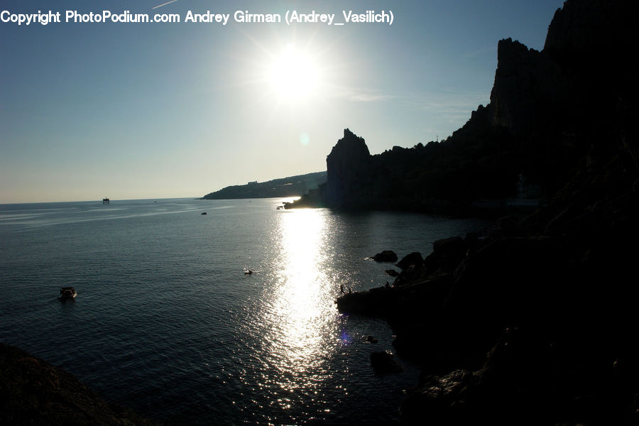 Outdoors, Ripple, Water, Cliff, Coast, Sea, Cove