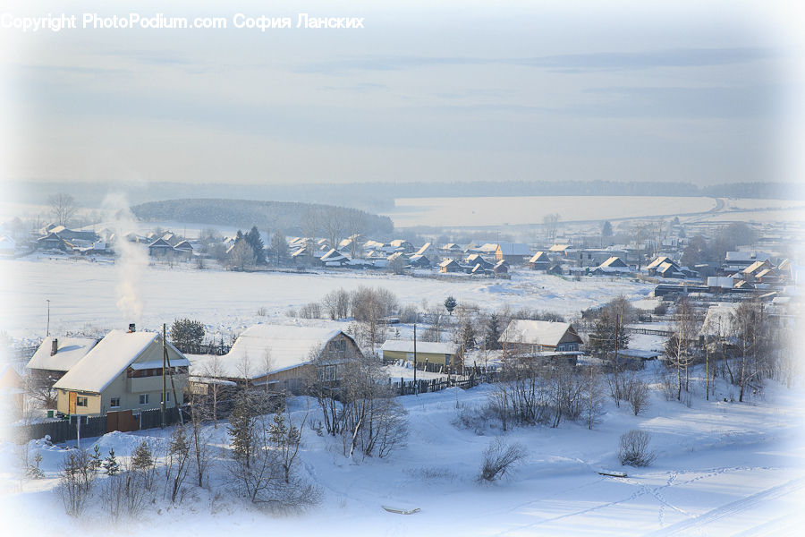 Arctic, Snow, Winter, Building, Cottage, Housing, Ice