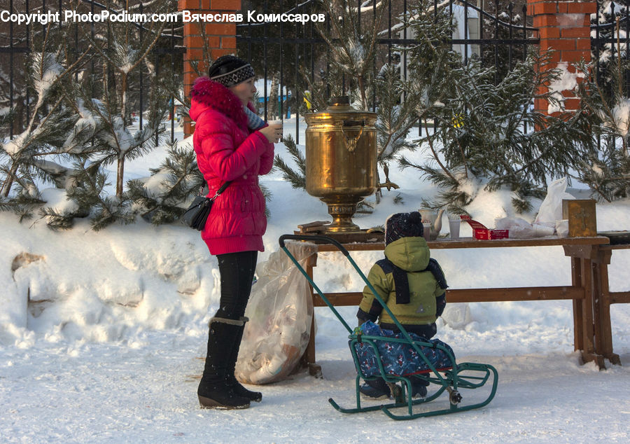 People, Person, Human, Brick, Sled, Bicycle, Bike