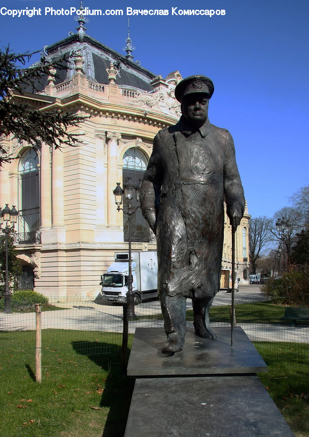 People, Person, Human, Art, Sculpture, Statue, Car