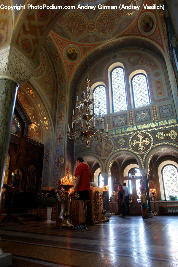 Architecture, Church, Worship, Aisle, Corridor, Dining Room, Indoors