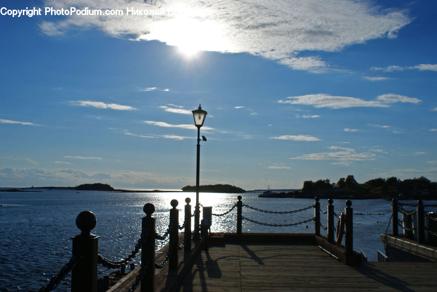 Boardwalk, Deck, Path, Sidewalk, Walkway, Dock, Landing