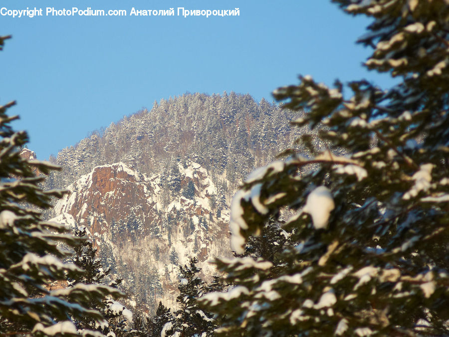 Crest, Mountain, Outdoors, Peak, Alps, Ground, Soil