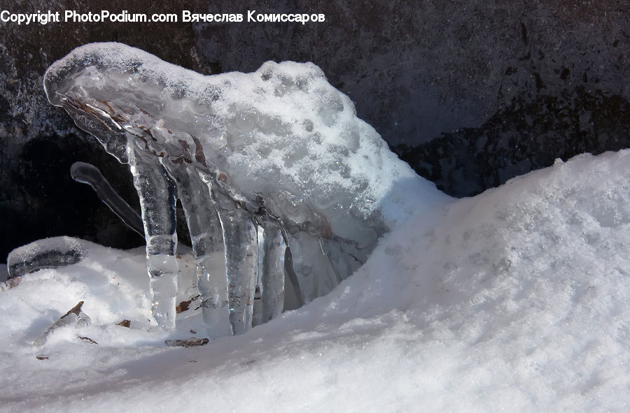 Arctic, Glacier, Ice, Mountain, Outdoors, Snow