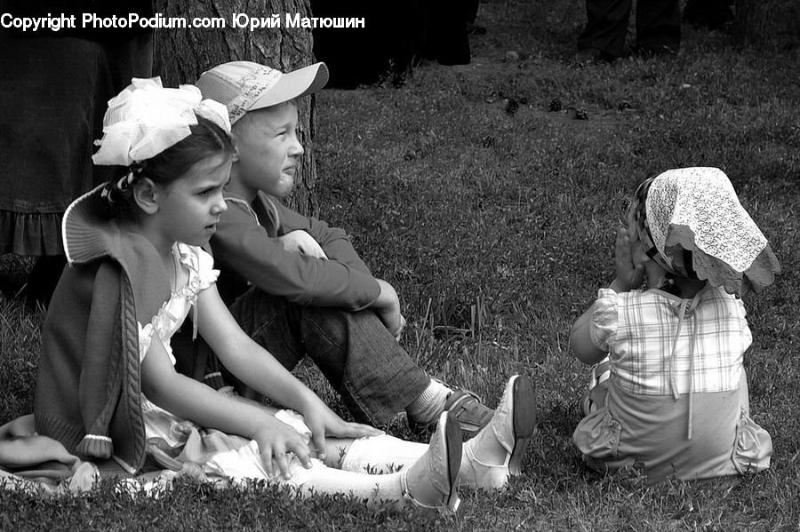 People, Person, Human, Bonnet, Hat, Picnic, Portrait