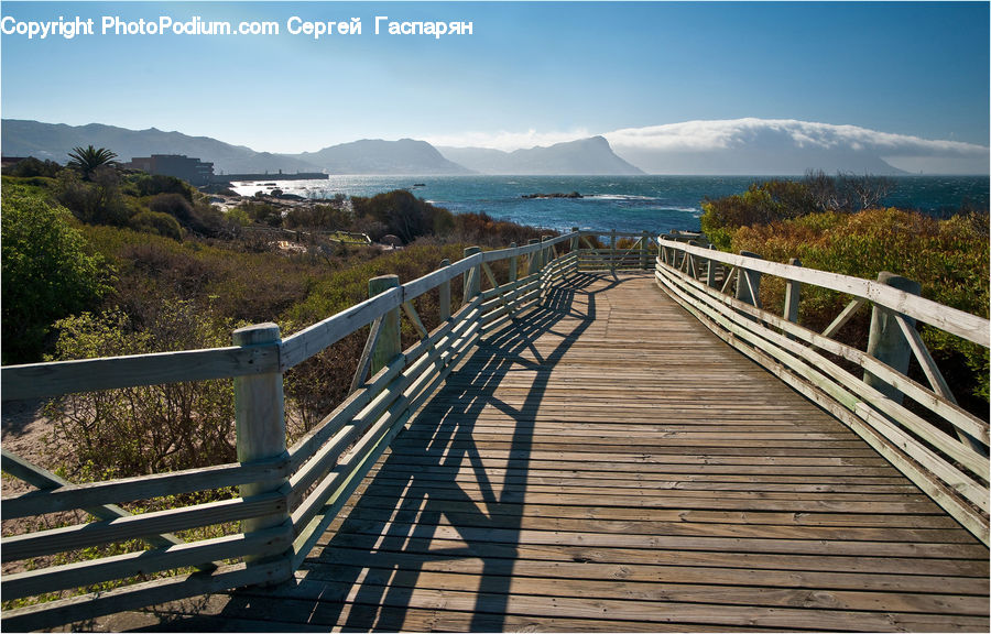 Boardwalk, Deck, Path, Sidewalk, Walkway