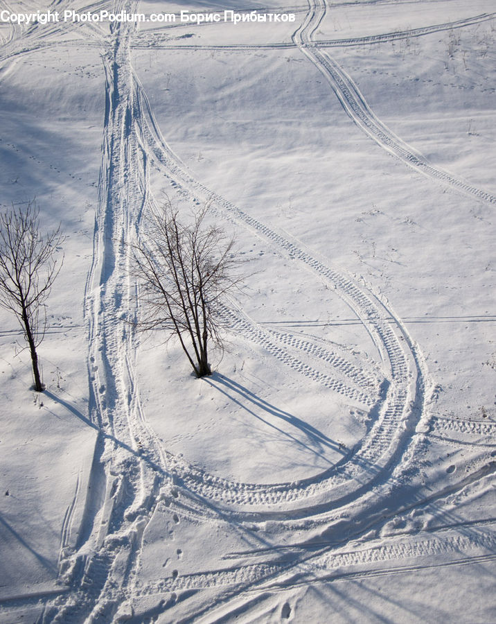Piste, Skiing, Snow, Snowboarding