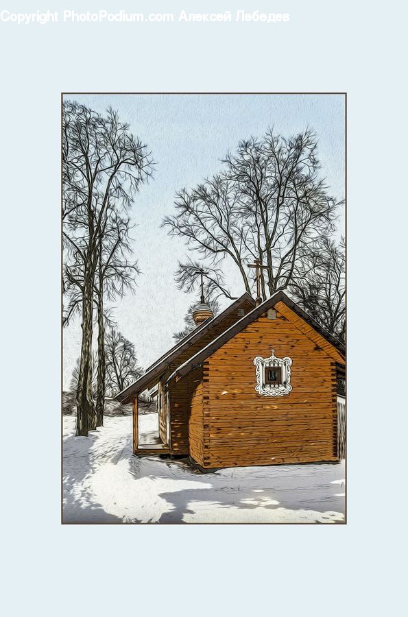 Building, Cottage, Housing, Cabin, Hut, Rural, Shack